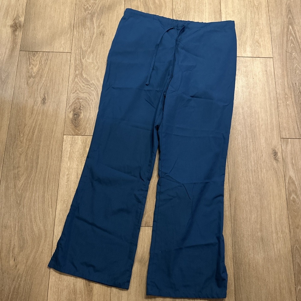 Cherokee Workwear Women's Scrub Pants Medical Teal Size Medium